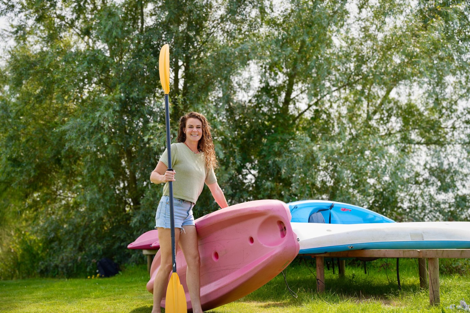 Actieve kayaktocht met peddelaars in Zwolle