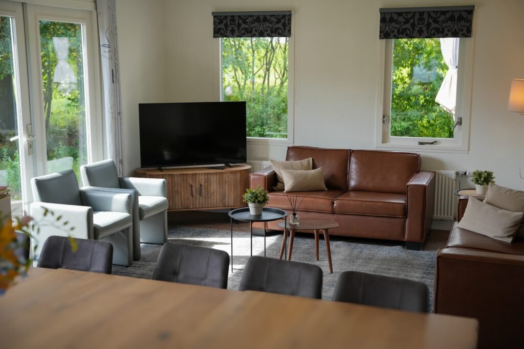 Overzicht van een B&B, vastgelegd voor website en promotie